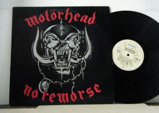 Motorhead Dbl Lp No Remorse 1984 Bronze Lemmy