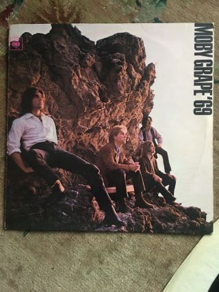 Moby Grape.  69.  1st Pressing Cbs.  Vg,  Vinyl