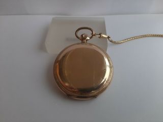 Junghans Pocket Watch - Double - Hunter Gold Plated