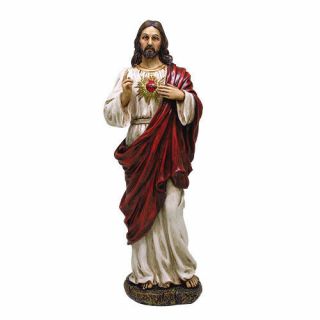11.  25 " Sacred Heart Of Jesus Statue Jesucristo Christ Sculpture Catholic Decor