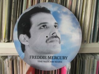 Freddie Mercury - Time Waits For No One Ultra Rare 12 " Picture Disc Lp ⭐️⭐️⭐️⭐️⭐