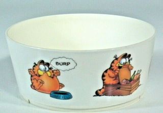 Vintage 1978 Garfield Cereal Bowl 5.  5 " Dish Deka Jim Davis