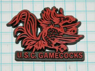 Vintage University South Carolina Gamecocks Mascot Rubber Refrigerator Magnet