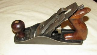 Stanley No 4 Smoothing Plane Old Woodworking Tool Plane Rosewood Handles