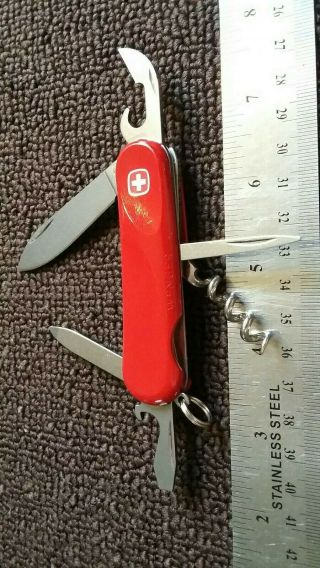 Retired Wenger Swiss Army Evo 10 Evolution Multi Tool Pocket Knife Sak