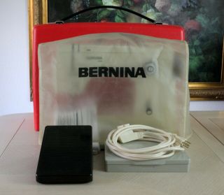 Vintage Portable Sewing Machine Bernina 810 Matic With Accessories