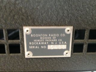 Vintage Boonton Radio Q Meter Type 260A 3