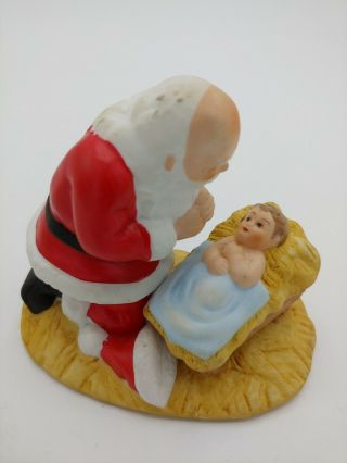 Vintage 1983 Roman Inc.  The Kneeling Santa 4 