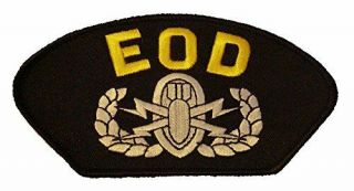 Explosive Ordinance Disposal W/ Basic Eod Badge Patch Crab Usaf Army Usmc Navy