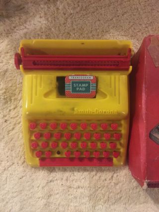 Vintage Smith - Corona Toy Typewriter Stamp Pad