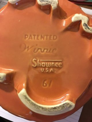 SHAWNEE WINNIE PIG 61 COOKIE JAR & PIGGY BANK WITH COIN SLOT VINTAGE 1940 ' s 2
