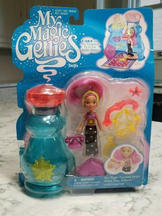 Vintage 1995 My Magic Genies Cara With Her Bottle Home Kenner
