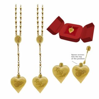 Lana Del Rey Rare Golden Heart Necklace
