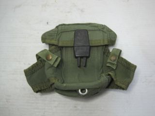 9563 Vintage Military Ammo Pouches With Clips Conti Usa