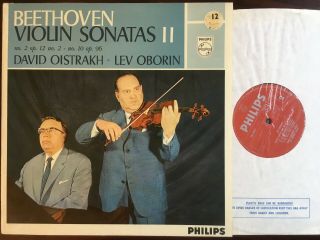 Sal 3417 Beethoven Violin Sonatas Ii / Oistrakh / Oborin Nmnm