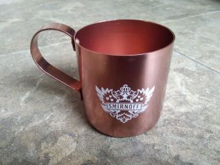 Smirnoff Vodka Copper Mug Boxed Rare
