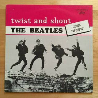 Beatles - Twist And Shout - Rare Canada Capitol 6000 Series Lp St - 6054 - Ex