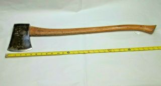 Axe,  Vintage Homestead Single Bit Axe,  4 - 1/2 " Wide Bit,  (made By Collins) Usa