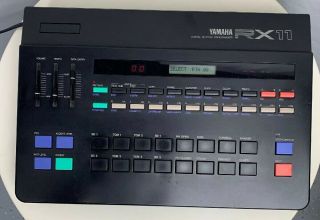 Yamaha Rx11 Drum Machine Digital Rhythm Programmer Vintage Classic 14252 120v