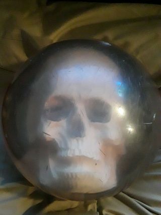Vintage Ebonite Skull Bowling Ball Made In Usa