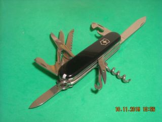 Black Victorinox Huntsman Swiss Army Knife