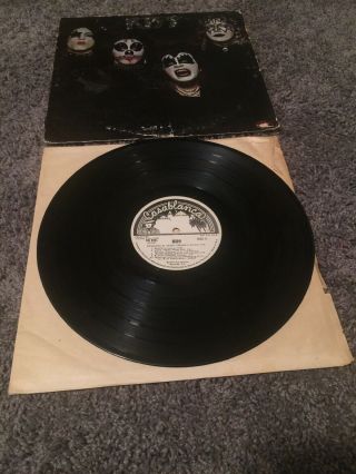 Kiss - Self Titled Us White Label Promo 1973 Nb 9001 Vinyl Record Very Rare