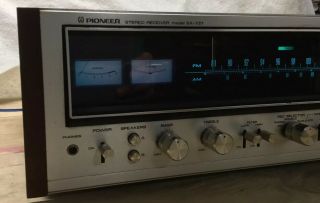 Rare Vintage Pioneer Sx - 737 Stereo Receiver Pro Service 2016