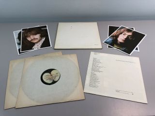 Rare The Beatles White Album Lp Low Number 0009825 Smbo - 101 Vinyl 1968 Stereo