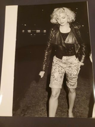 Madonna Vintage Press 7 X 9 Photo 1989 101