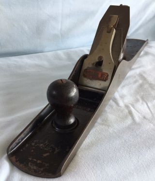 Old Stanley / Bailey No.  7c Wood Jointer Plane (corrugated Bottom)
