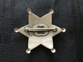 Vintage and Obsolete Stanislaus County,  CA Deputy Sheriff Badge 392 2