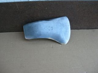 vintage 1 1/4 Lb.  Plumb National pattern Boy Scout axe hatchet head. 2