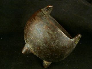 Great Chinese Qing Dy Bronze 2Er Little Incense Burner H112 2
