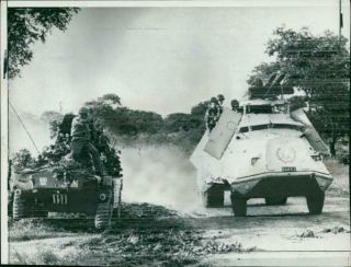 Vintage Photograph Of Africa: Katanga Guardian Force