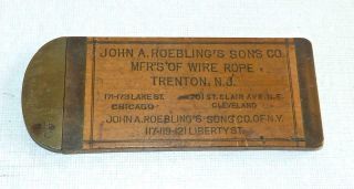 Antique John A Roebling 