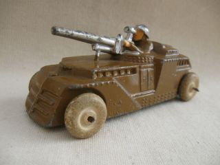 Manoil,  Armored Car W/anti Tank Gun