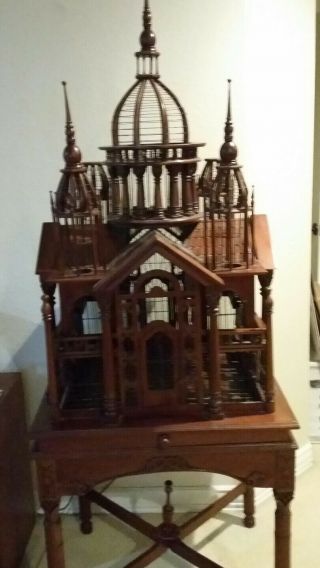 Antique Victorian Style Bird Cage House