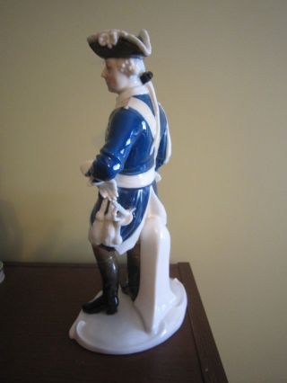 Fridrich the Great - porcelain figurine made in Germany by Karl Ens,  Volkstedt 3
