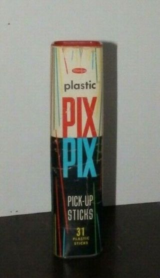 Vintage Whitman Plastic Pix Pick - Up Sticks