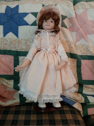Vintage 16 - Inch Diana Effner Expressions " Jenny " In Great Pink Outfit