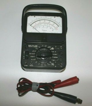 Vintage Simpson Electric Volt Ohm Multimeter Model Ts 111
