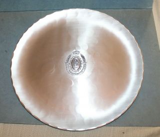 Vintage Pittsburgh Brewing Co.  Pbc Aluminum Wendell August Forge Tray 13 3/4
