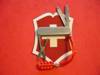Ntsa Swiss Army Victorinox Pocket Knife 58mm S.  S.  Broker W/guilloche Design