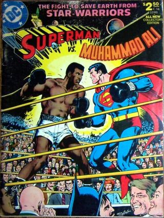 Superman Vs.  Muhammad Ali 1978 Edition All - Collectors’ Edition C - 56