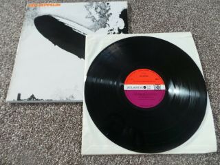 Led Zeppelin - Led Zeppelin 1 (uk 1969 Vinyl Album / Red Plum / Warner Credits)