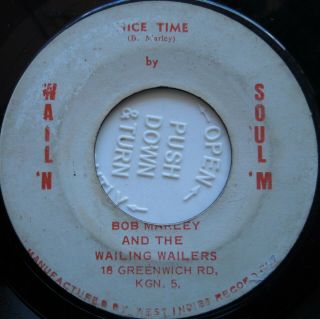 45 Reggae / Bob Marley & The Wailers / Time / Wail N Soul / Listen