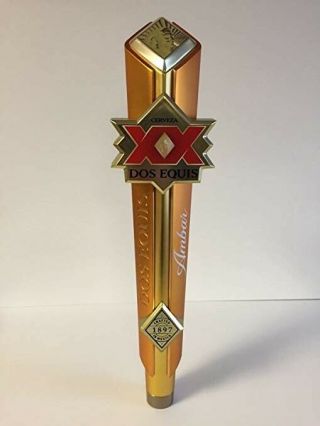Dos Equis Amber Draft Beer Tap Handle -