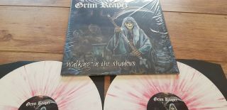 Grim Reaper - Walking In The Shadows - 12 Track 2lp Splatter Wax