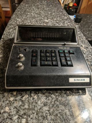 Singer Friden Ec 1117 Vintage Calculator - With Nixie Tube Style Display