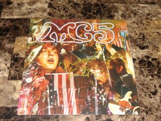 The Mc5 Rare Signed Autographed Kick Out The Jams Vinyl Record Wayne Kramer
